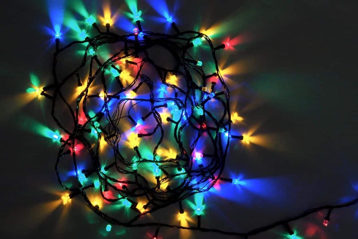 how to make christmas lights blink